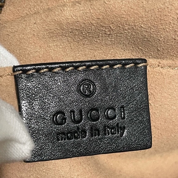 GUCCI MARMONT MINI BLACK (GUARANTEED AUTHENTIC) - Picture 11 of 15